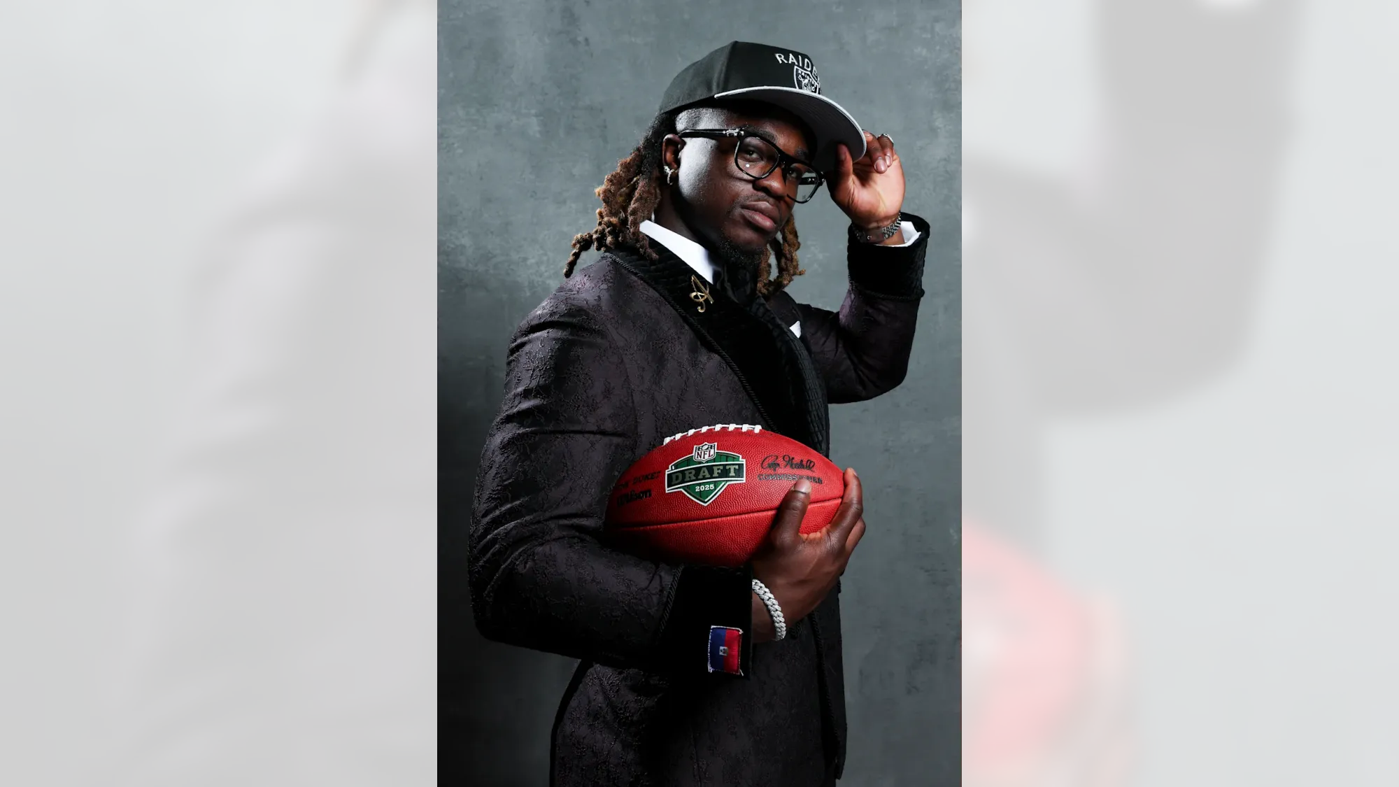 Ashton Jeanty beim NFL Draft 2025
