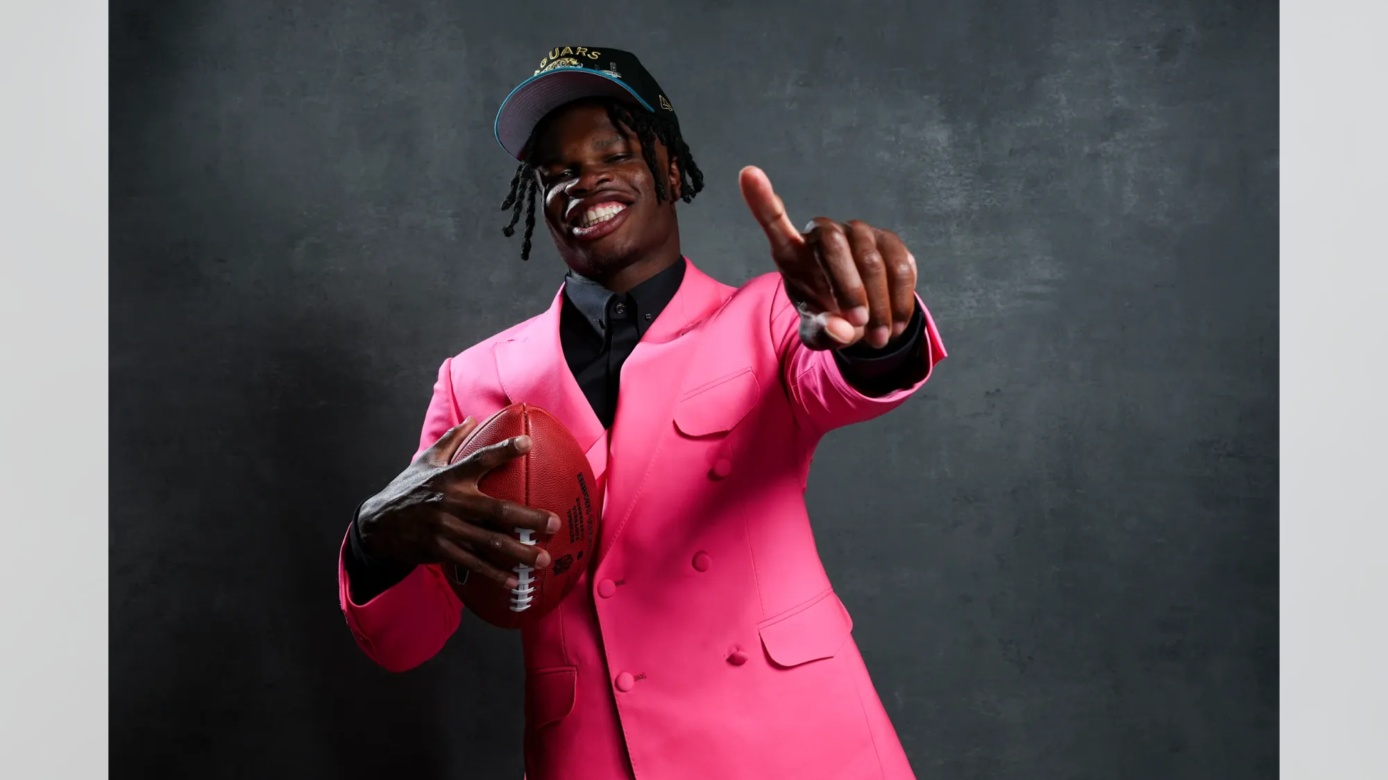 Travis Hunter beim NFL Draft 2025